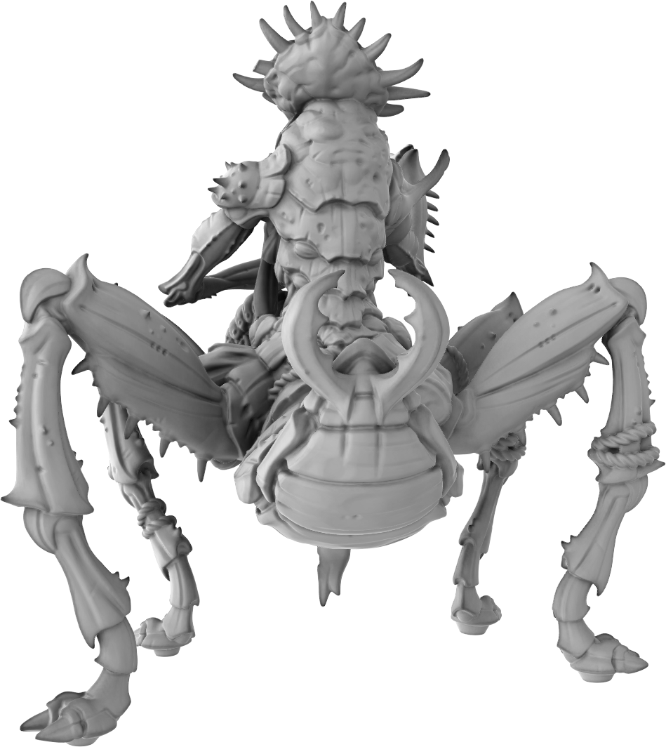 Bemazz Miniatures - Unstoppable Horde - Plague Witch - DnD/TTRPG Figure/Miniature