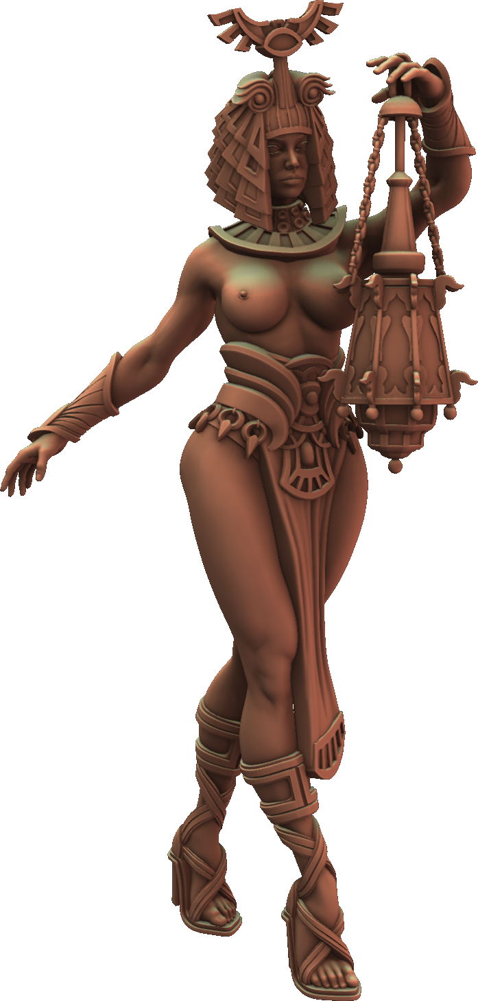 Jugglers Miniatures - Egyptians - Wizard Pathfinder - 75mm Pin Up/Figure/Model/Diorama