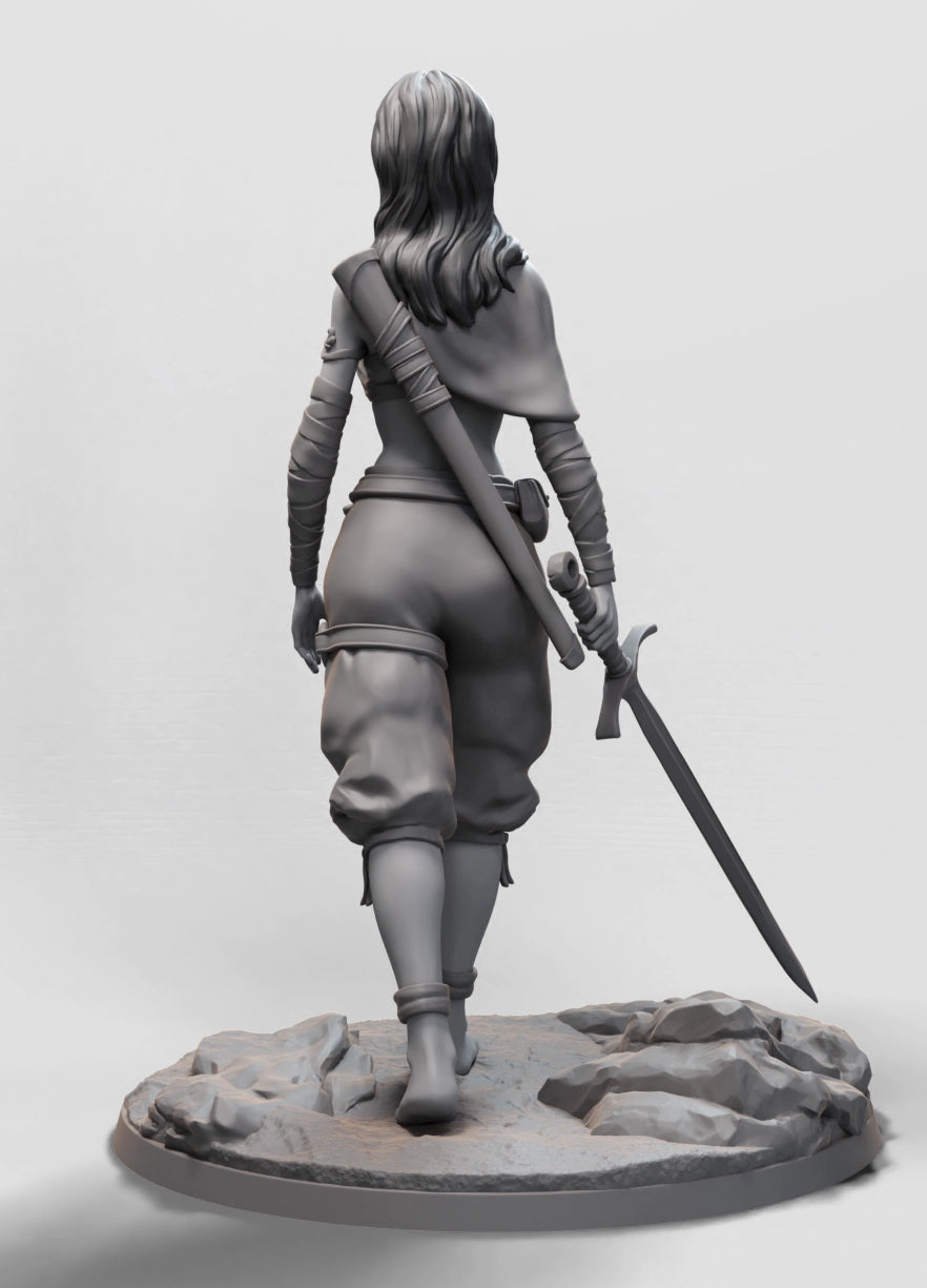 Arxila - Wolfrider (Unmounted) - 3 Poses - 32/75mm Pin Up/Figure/Model/Diorama