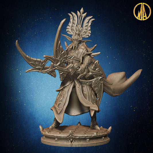 Monolith Arts - Whispering Forest - Wood Elf Female #6 - DnD/TTRPG Figure/Miniature