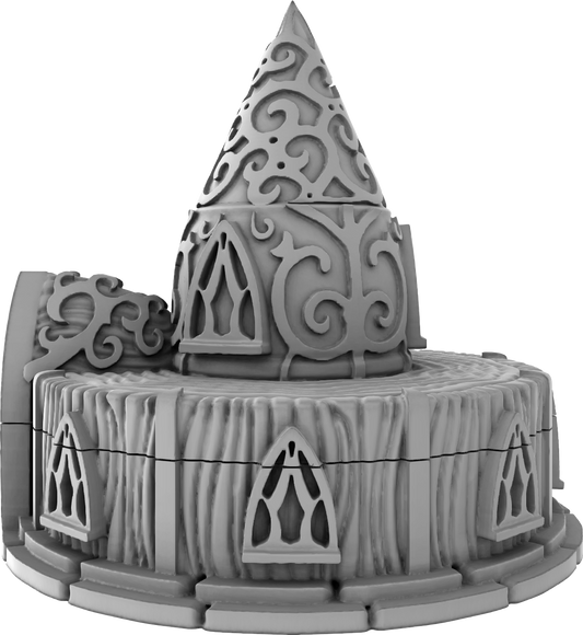 Crosslances - Dice Box/Case - Wood Elf - DnD/TTRPG/Roleplaying/Wargames