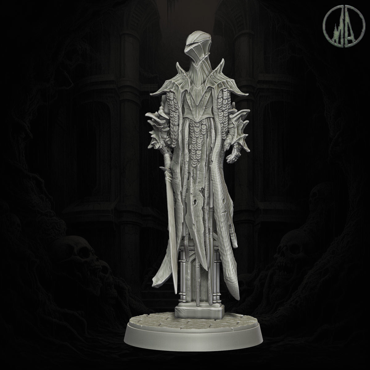 Monolith Arts - Echoes of the Void - Wraith Lord #2 - DnD/TTRPG Figure/Miniature