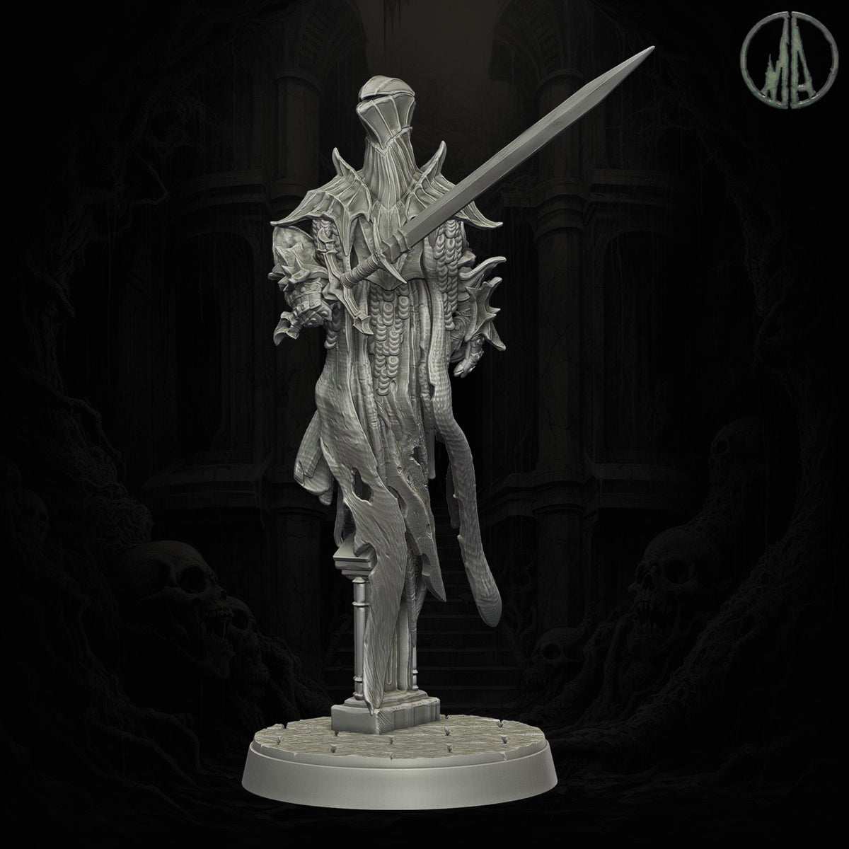 Monolith Arts - Echoes of the Void - Wraith Lord #3 - DnD/TTRPG Figure/Miniature