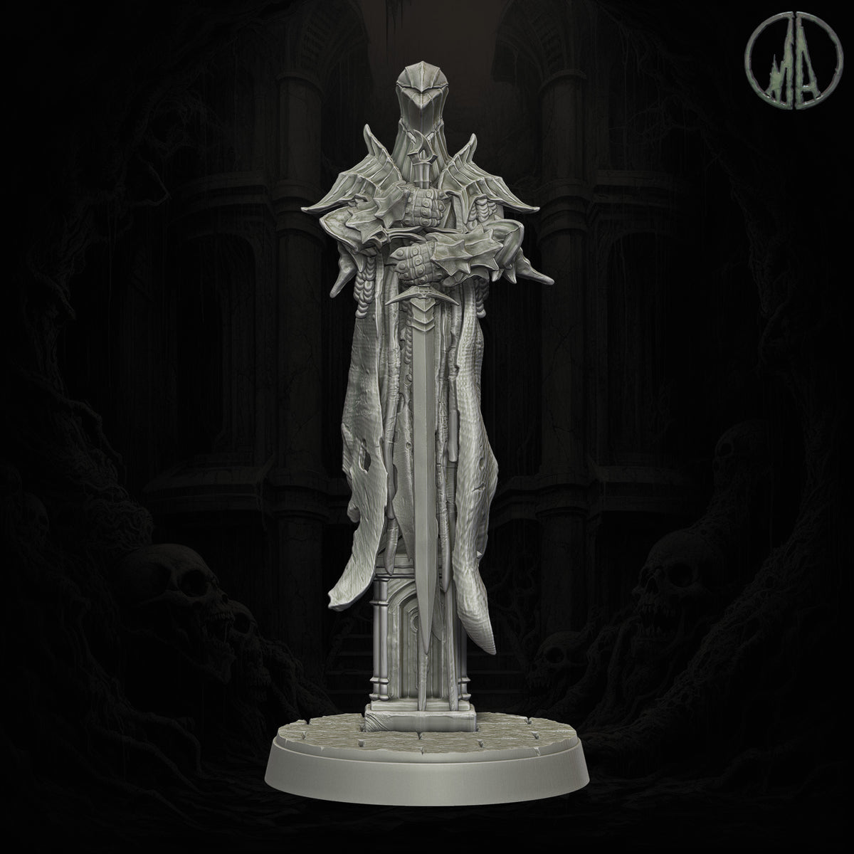 Monolith Arts - Echoes of the Void - Wraith Lord #4 - DnD/TTRPG Figure/Miniature