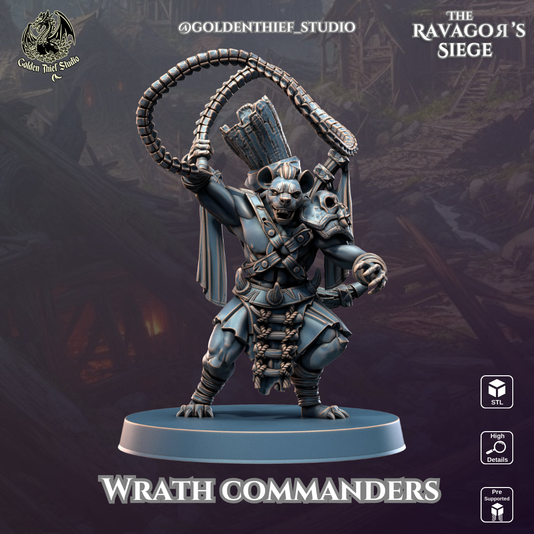 Golden Thief Studio - Wrath Commanders - DnD/TTRPG Figure/Miniature