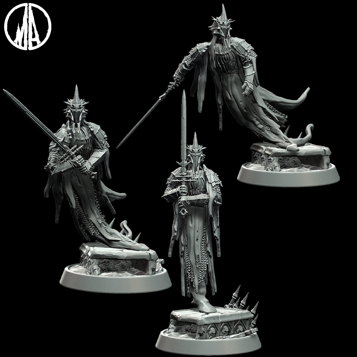 Monolith Arts - Lost Souls - Wretched Soul - DnD/TTRPG Figure/Miniature