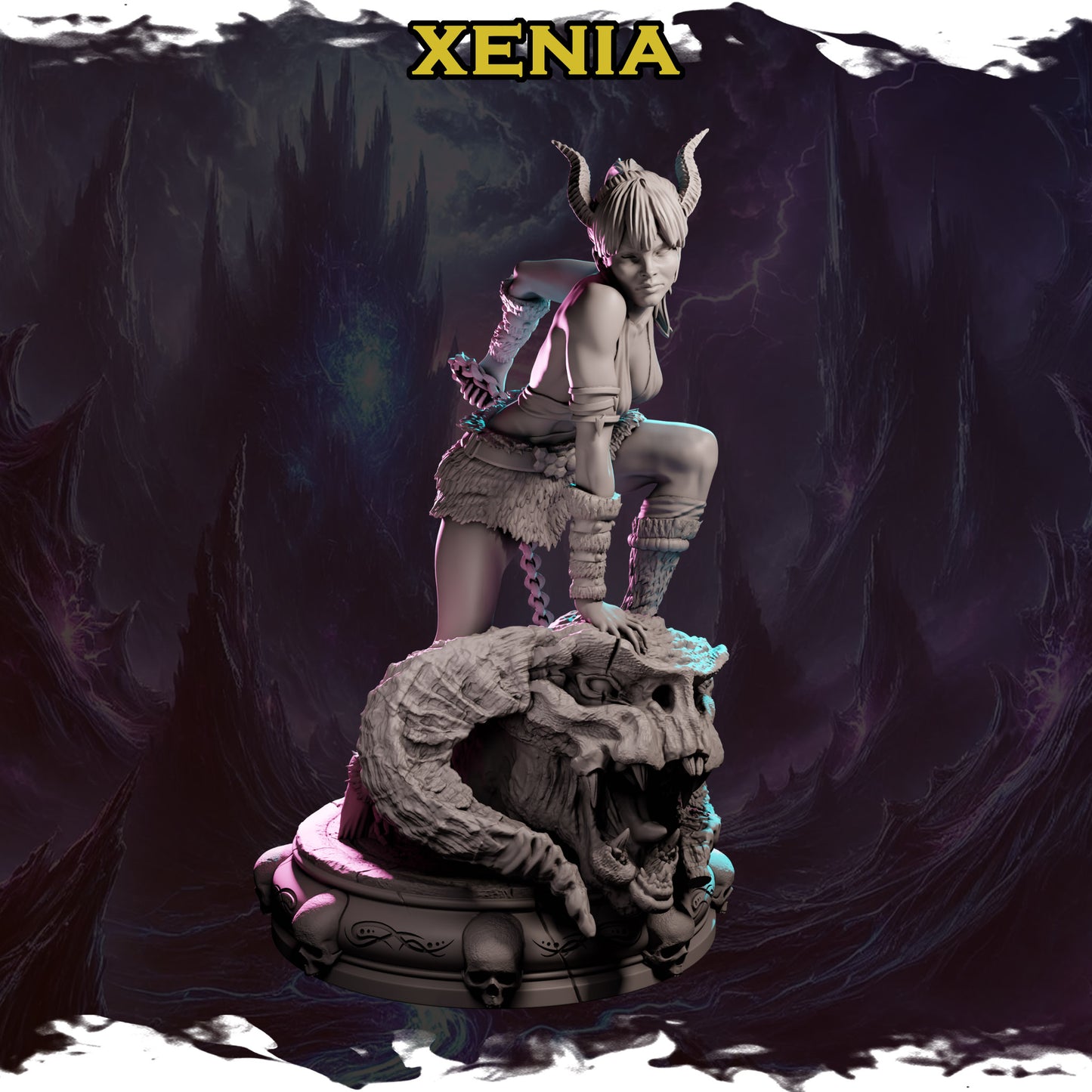 Gilmore Studio - Ladies of Chaos #3 - Xenia - 75mm Pin Up/Figure/Model/Diorama