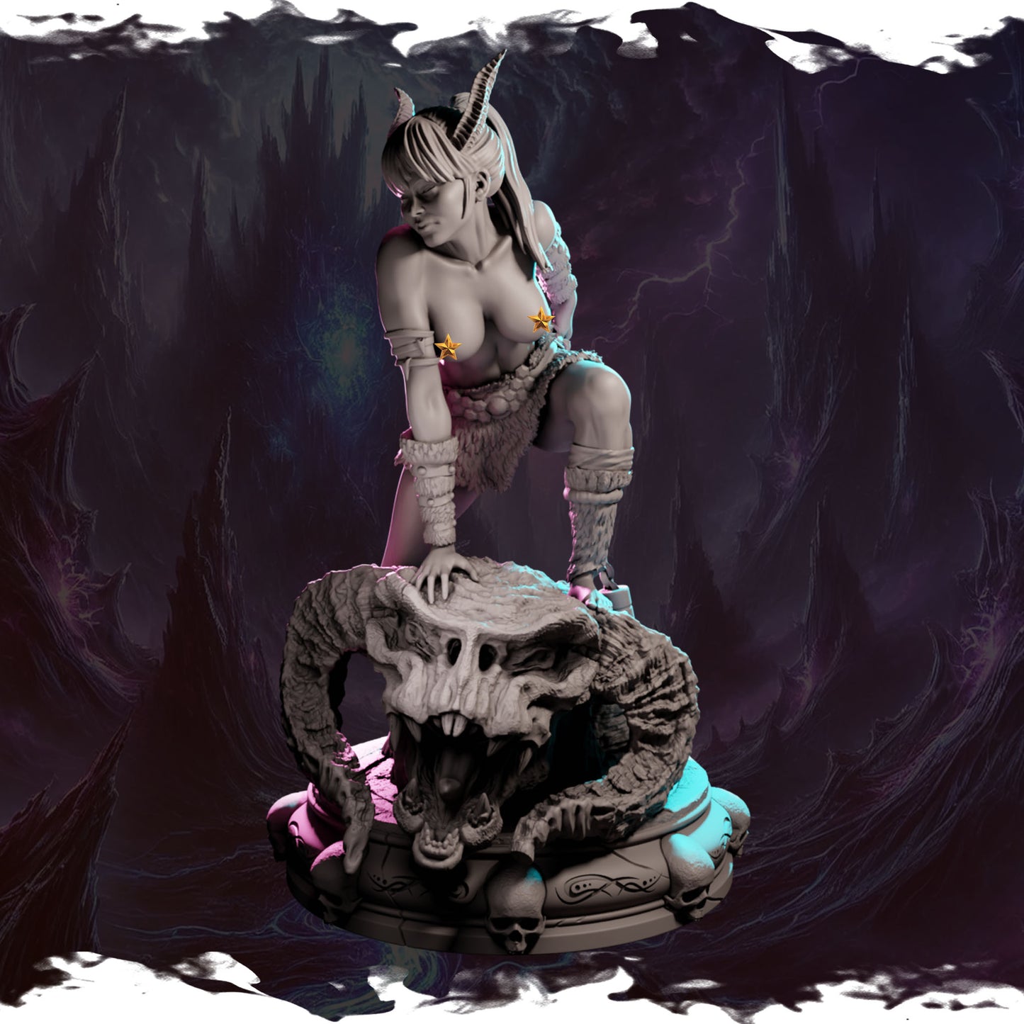 Gilmore Studio - Ladies of Chaos #3 - Xenia - 75mm Pin Up/Figure/Model/Diorama