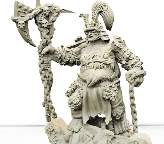 Brayan Nafarrate - Bestiary #4 - Xing Tiang #3 - DnD/TTRPG Figure/Miniature