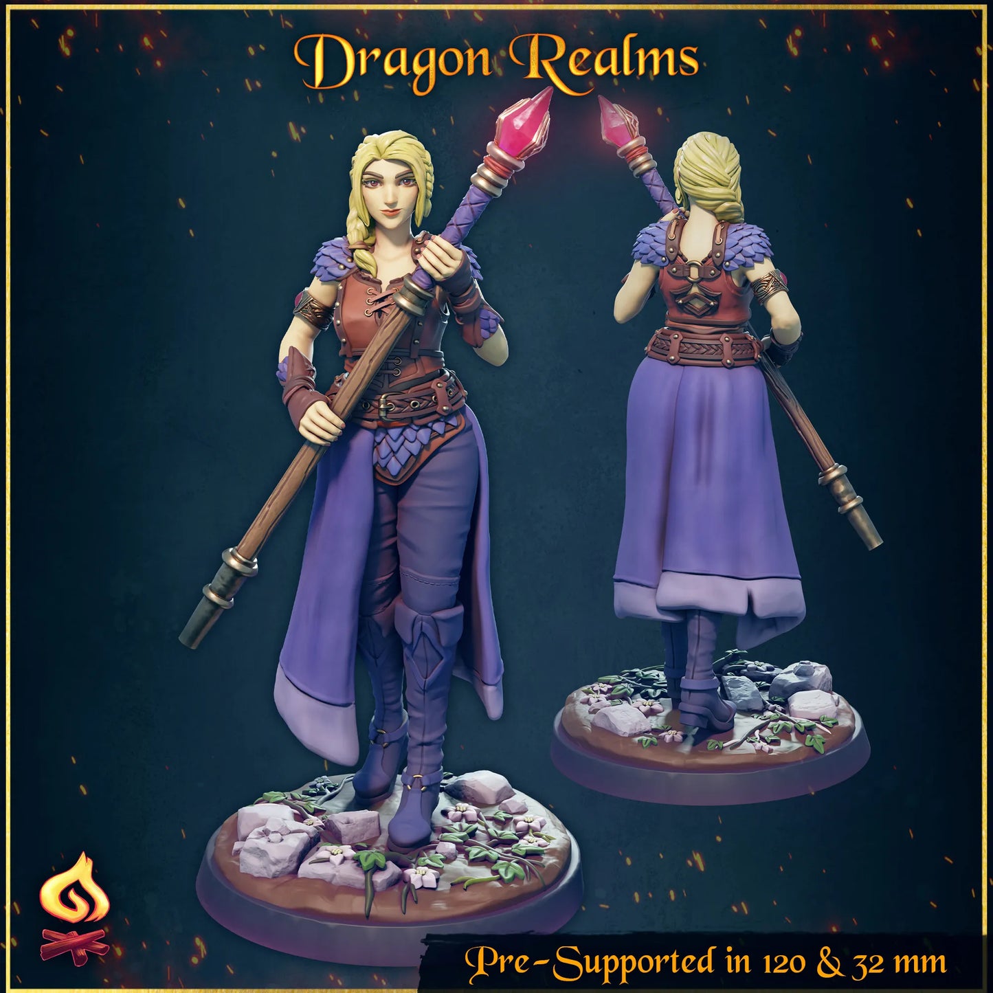 Safehold - Dragon Realms - Yara - 120mm Pin Up/Figure/Model/Diorama
