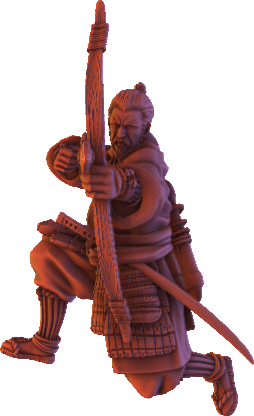 Forged Path - Tokugawa Bushido - Yumi - DnD/Pathfinder/TTRPG Figure