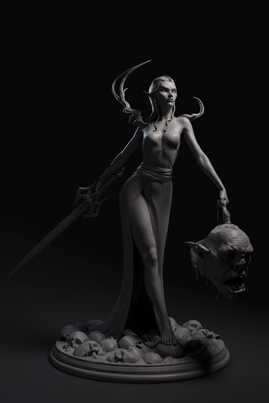 Arxila - Trophy Hunters - Zephyra - 75/120mm Pin Up/Figure/Model/Diorama