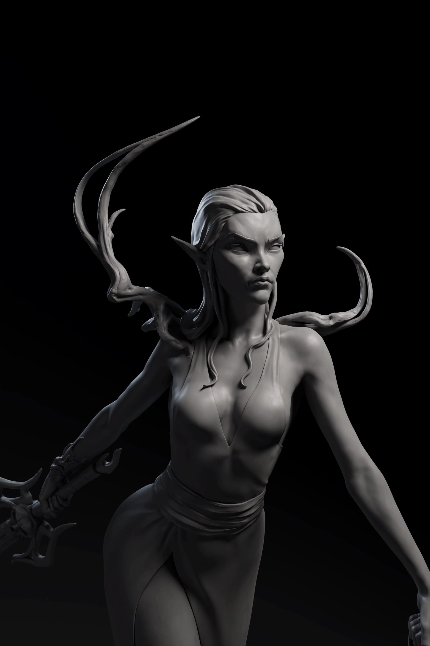 Arxila - Trophy Hunters - Zephyra - 75/120mm Pin Up/Figure/Model/Diorama