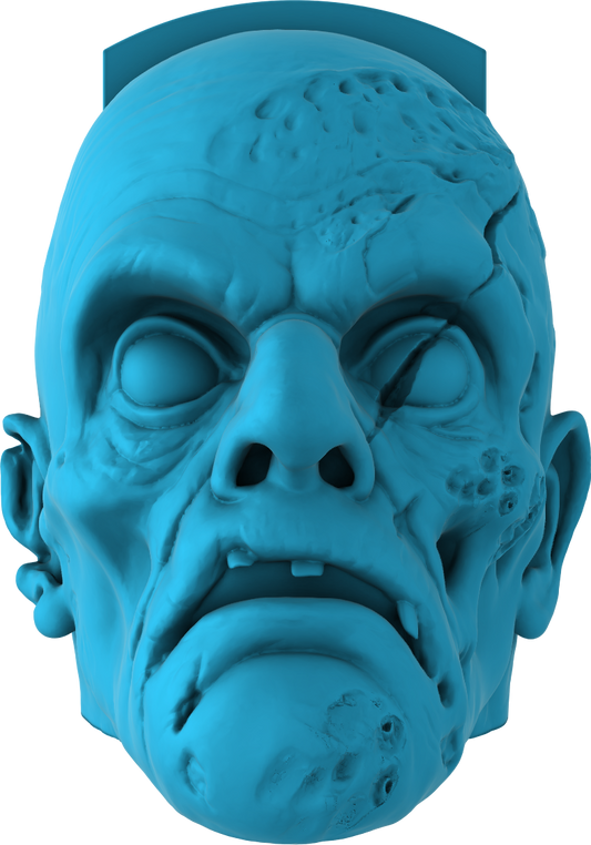 Digital Creative Works - Skull Headphone/Controller Mount - Zombie - Prop/Decoration