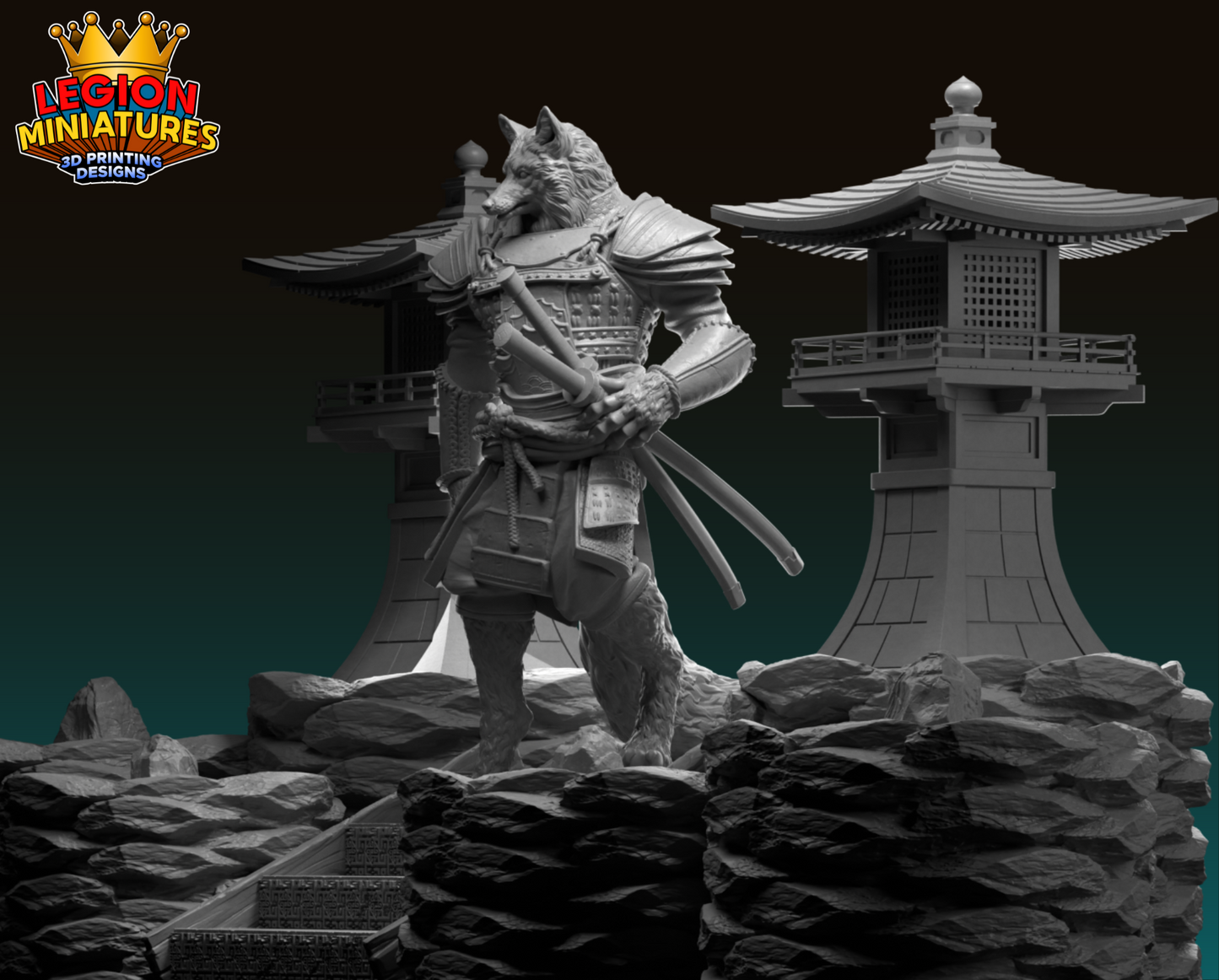 Lucia Sanchez - Animal Warriors - Kazemasu - 75mm Pin Up/Figure/Model/Diorama